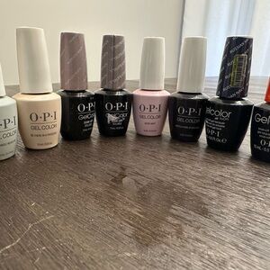 OPI GelColor Collection - Cream, Black, Pink, Gray Shades